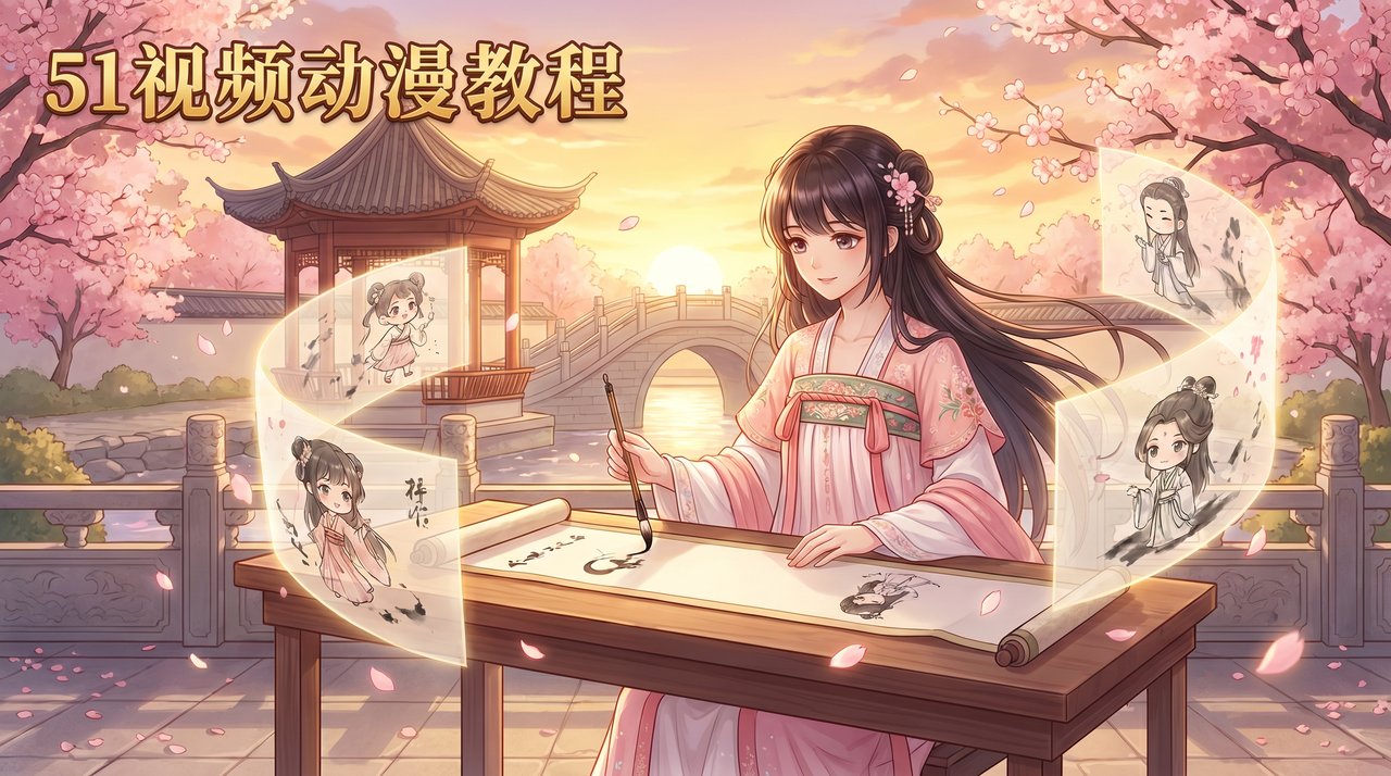 陈美娇-樱花物语动漫教程
